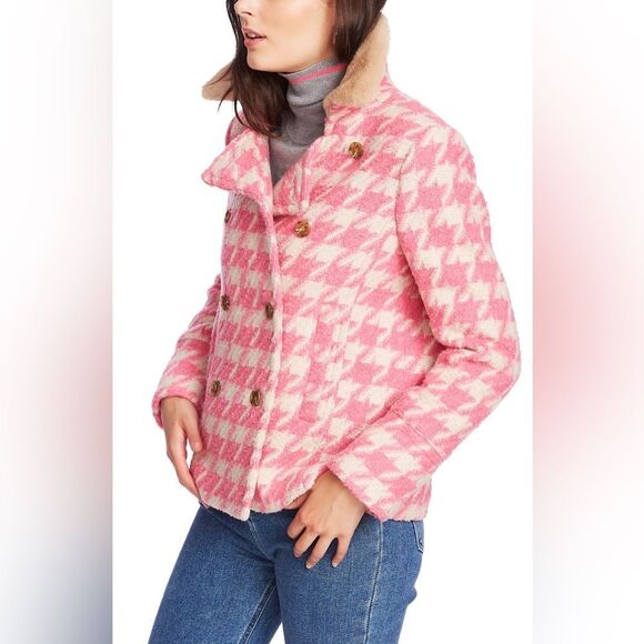 Court & Rowe Houndstooth Peacoat beautiful condition new with tags - Picture 3 of 12